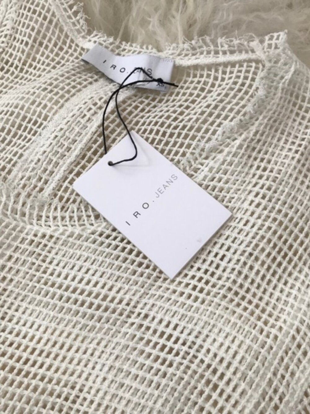 IRO Sheer Woven Top 1520 - Picture 4 of 6